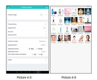 LD6021C Power Facial Moistur Analyzer 3D Machine لطبيب تجميل صالون